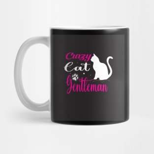 Crazy Cat Gentleman Mug